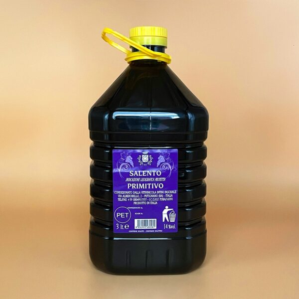 Vino rosso Salento Primitivo 14% - immagine 2